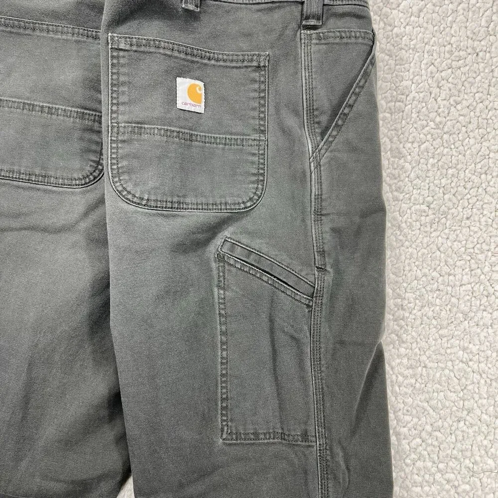 Carhartt Rugged Flex Canvas Work Pant Men's 40x34 (Actual 38x32) Relaxed Fit - Picture 6 of 12